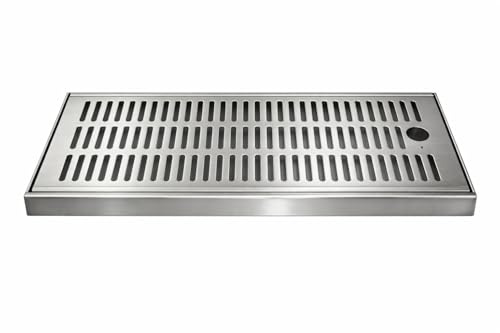 GASTROBEDARF WESTERBARKEY Tropfblech zum Auflegen 2 Teilig aus Edelstahl 440x275x27mm