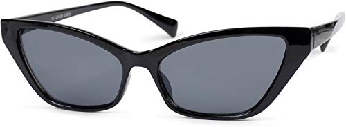 styleBREAKER Occhiali da sole donna Cateye stretti | Occhiali cat-eye, look retrò, montatura leggera, lenti UV400 (cat. 3), incl. custodia e panno.