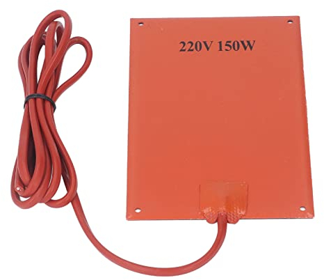 Plaque Chauffante de Déshumidification 150W Coussin Chauffant en Caoutchouc de Silicone Chauffe-moteur de Voiture Chauffe-réservoir de Carter D'huile