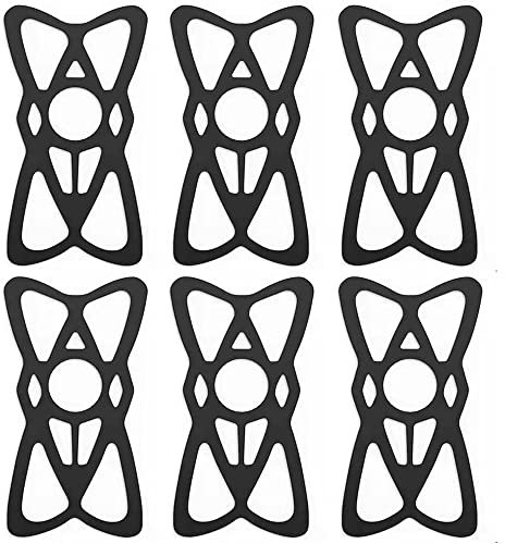 Kinizuxi Haltegurt für Motorrad- und Fahrrad-Handyhalterung 6St, Ersatz-Silikonbänder für Handy-Halter, Gummiband Sicherheitsbänder für Lenker, Roller