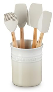 Le Creuset Classic Kochkellen-Set 5tlg. Craft (1.1 L), Meringue, 79003007160000