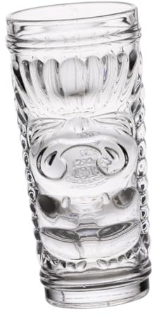 GRIRIW Creative Wine Cup Unique Grimace Pattern Cocktail Glass Transparent Design for Wine Brandy and Cocktails Easy to Clean and Use