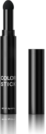 Gowwim Ansatzpuder Air Stick - Wasserfester Puder Für Den Haaransatz - Natürliche Deckkraft, Präzise Anwendung Haarausfallabdeckung Haaransatzverdichtung Haaransatzpuder Für Männer 2g (black, 2g)