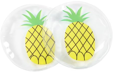 HONITANO Wiederverwendbare Kühlpads für Augen Gel Augenpads gegen Schwellungen und Augenringe Leichte Komfortable Kühlpads zur Linderung von Augenbags Verbesserung der Hautelastizität