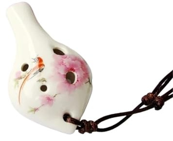 La piccola ocarina è adatta ai principianti e agli amanti della musica Strumento Ocarina(3/4)
