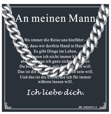 Supcare Kubanische Halskette Herren Mit Karte, 7/9 mm Breite Wählbar, Medizinisches 316L Edelstahl Herrenkette Inkl. Schmuckbox, Geschenk Für Papa, Sohn, Ehemann Und Enkel (Silber/Schwarz)
