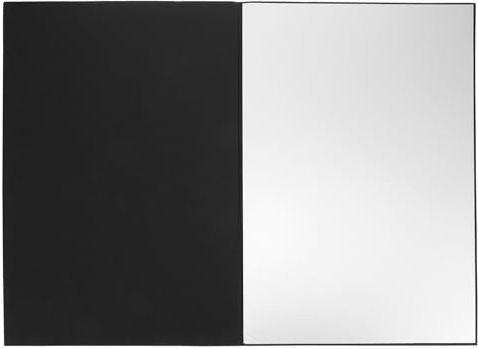 Zerodeko Réflecteur Pliable en Carton A3 Design Trois-en-Un Facile à Transporter pour Photographie, Panneau Réfléchissant Double-Face Léger pour Photographie de Bijoux