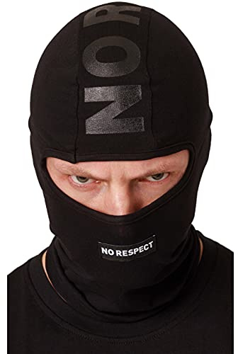 PGWEAR Sturmhaube No Respect in schwarz