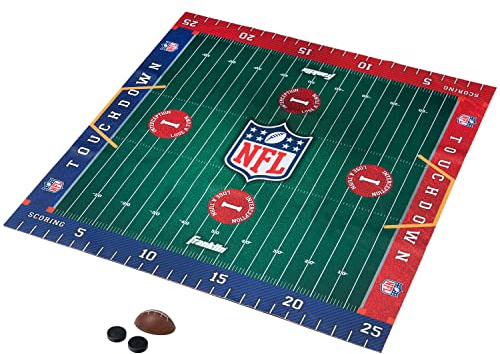 Franklin Sports NFL Football Slide Tischspiel - Eine Drehung auf dem klassischen Papierfußballspiel