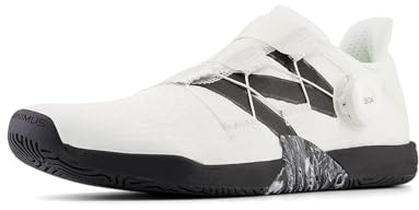 New Balance Men's Minimus TR V1 BOA Cross Trainer, White/Black, 8.5 W