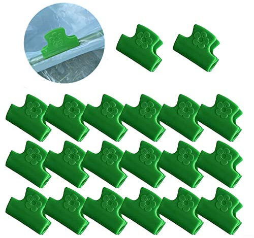 20PCS Pipe Clamps Plant Stakes Greenhouse Garden Netting Hoop Clips Tool Plastic Clamps for Securing Greenhouse and Garden Materials on 5-6mm Pipes