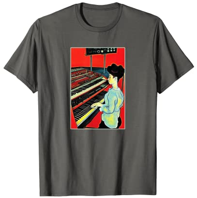 Analoger Vintage-Modular-Synthesizer T-Shirt