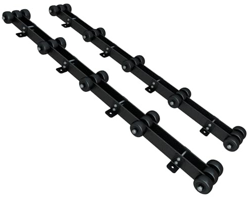 Doniks Heavy Duty Boat Trailer Roller,Steel Bottom Support,Withstand 2000 LBS Boat Storage Trailer,Trailer Roller,Heavy Duty Boat standsfor Dinghy,Sailboat