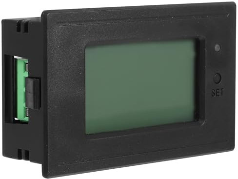 HOMSFOU Digitales Spannungs Und Strommessgerät 10a 2200w Mit Lcd Anzeige Energiezähler Für Haushaltsgeräte Stromverbrauchsmonitor Für Heimgebrauch
