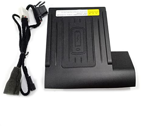 Szwaldaper LHD 15W Auto QI Wireless Ladegerät Telefonadapter Schnelllade-Telefonhalter Telefon 8 11, for, for VW, for, for Golf, 7 MK7 2014-2018 Kabelloses Innenladegerät