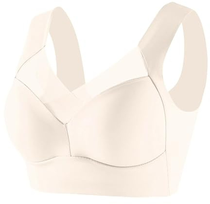 Chdirnely Bras for Women Sports Bras Non Wired Bras Plus Size Seamless Wireless Bralette Womens Underwear Comfort Bras Push Up Bra for Yoga Fitness Exercise