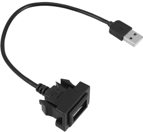 Garneck Auto Spezial Steckdose Autos USB Auf USB Doppel Unterputz Für Doppel Armaturenbrett Verlängerung Armaturenbrett Stromverlängerung Schalter
