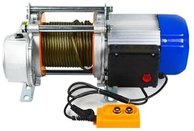Palan à coque en aluminium 1T/1.5T, petit élévateur électrique 220V, petite grue domestique, treuil 1 tonne 220V(220V-1T-60M)