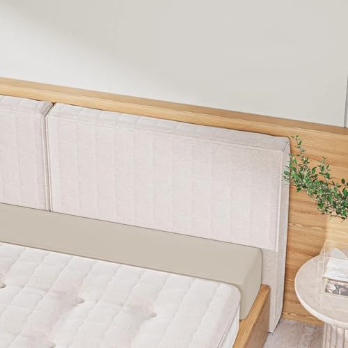 Relleno de colchón de tamaño personalizado con cremallera para cama individual, Queen, matrimonial, doble, extensor de colchón, puente de cama, cojines de almohada para cabecero (120 x 12 x 10 cm