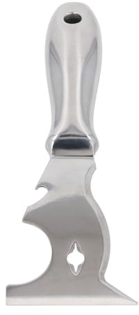 RASTKY Rascador de Metal Versátil, Espátula de Masilla Multifunción, Hoja de Acero Inoxidable, Raspador de Pintura de Agarre Cómodo para Pintar, Herramienta Esencial para Entusiastas