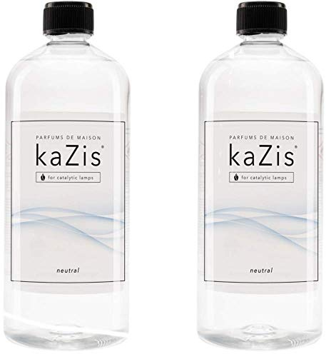 KAZIS® I Duft-Set Neutrale Essenz I 2 x 1 Liter I Für Alle Katalytischen Lampen geeignet I