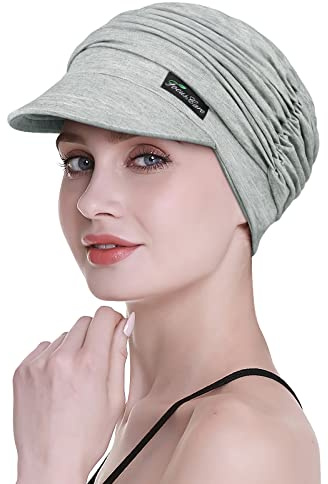 FocusCare Weiche Chemo-Schals für Frauen, Bambus-Stoff, Baseballmütze, Turban für Haarausfall