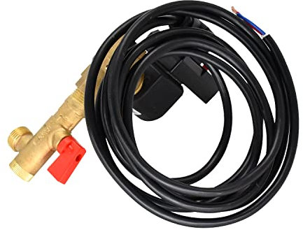 Disenparts Pièce de Rechange De Réparation AC110V G1/2 37995891 Automatique Robinet De Vidange Kit Compatible avec Ingersoll Rand Compresseur Dair
