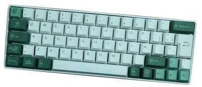 DE64L Loto White Case ISO ESPAÑOL/Teclado Mecánico Custom Personalizado en Español 60% Keycaps OEM PBT Dye-Sub Switch Gateron Red, Blue, Brown Black QWERTY ISO ESPAÑOL (Switch Red)