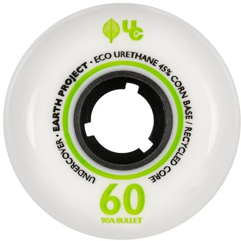 Undercover ECO Inline Skate Rollen Earth 60, 60mm / 88A, für Aggressive, 4er-Pack