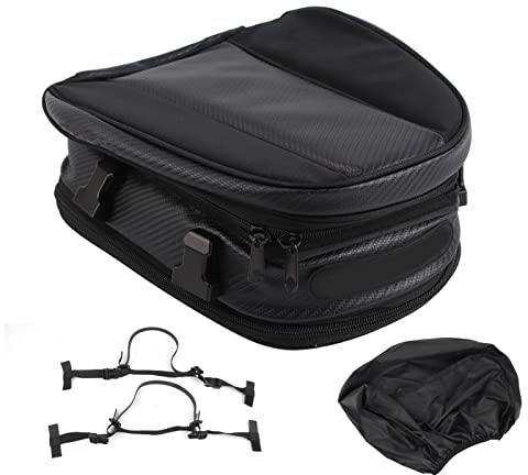 CDQL Motorrad-Rücksitztasche, Wasserdicht, für Den Rücken, Sattel, Helm, Heck, Gepäck, Taschen, Box