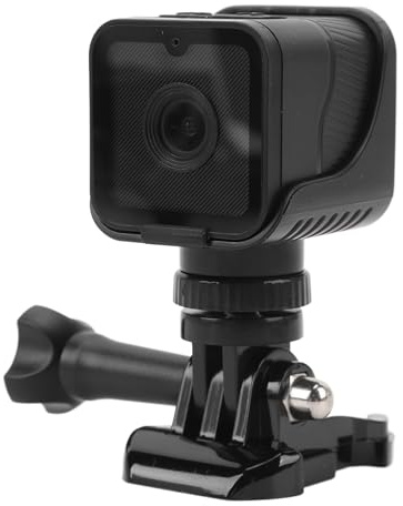 Asixxsix Telecamera per Bici da Manubrio 1080P Antivibrazione a 120° Visione Grandangolare, Registratore