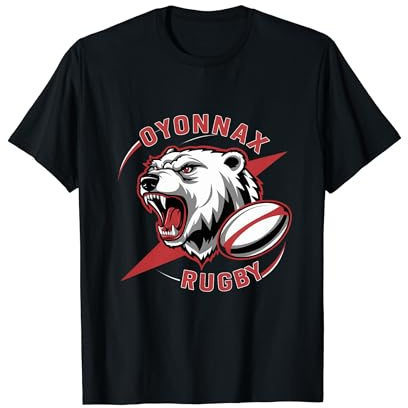 Oyonnax Rugby Supporter Idée Cadeau Rugbyman T-Shirt