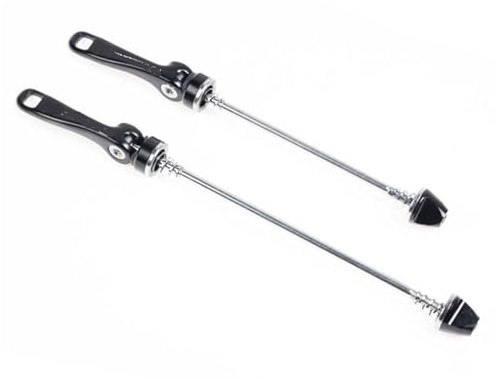 JMORCO Schnellspanner Fahrrad 2 stücke 210 / 245mm Fahrradspieß Fahrrad Schnellspanner Hebel Achse Rennrad Radrad Hubspieße Schnellrelease-Achs-Bike-Zubehör(Black)