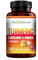 Turmeric Tablets High Strength 2000 mg with Curcumin & Ginger,Black Pepper Supplements, 180 Tablets (3 Months) High Strength Active Turmeric Supplements tablet Not Turmeric Capsules- by Halo Nutrition