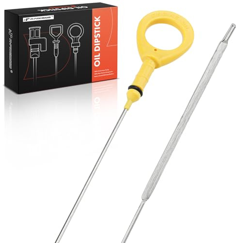 A-Premium 2.4L 4 Cyl Engine Oil Dipstick Compatible with Toyota Camry 2002-2005, RAV4 2004-2005, Highlander 2004-2005 & Scion tC 2005, Engine Oil Measuring Rod Dip Stick