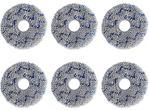 DIIOOMIEEU 6 Stück/Set Pad Bodenwascher Wischtücher Tuch für T20 / Roboter Ersatz Mop
