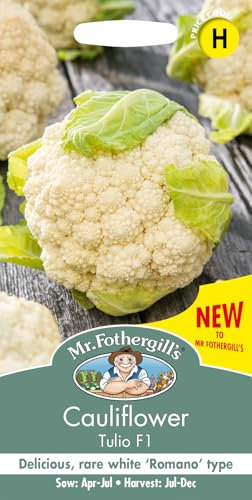 Mr Fothergills Seeds Cauliflower Tulio F1 Seed