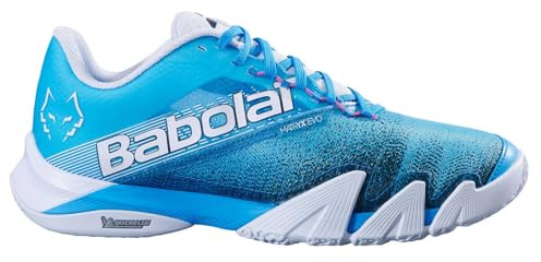 Babolat Herren Jet Premura Jl Padelschuhe Padelschuh hellblau-weiß EU 45 NEU