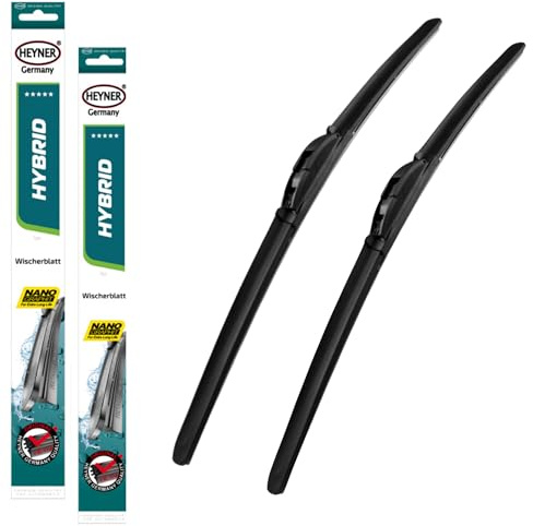 Heyner Fits: Nissan Qashqai 2014-2020 Hybrid Windscreen Wiper Blades 2617 HH2617H