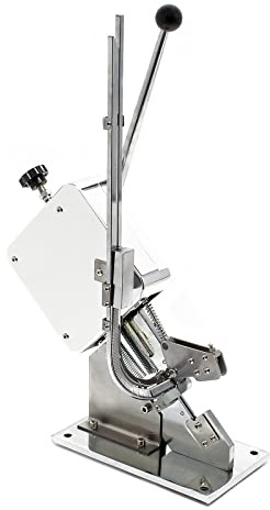Wiltec Clippatrice manuale per salumi, in acciaio, Utensile per chiusura insaccati