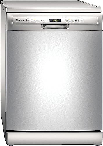 Balay - Lavavajillas Libre instalación, 60 cm, Motor Extrasilencio, Modo ECO, Media Carga, Acero, 3VS5330IP