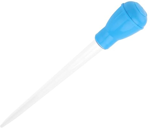 ULTECHNOVO Aquarium Pipette Dropper 16.93In Stainless Steel – Rustproof Gravel Waste Remover Coral Feeder – for Fish Tank Cleaning Water Changes Feeding Anemones for Freshwater Saltwater Aquariums