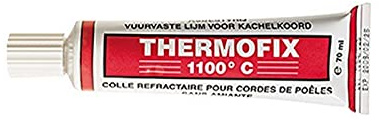 Generico Schamottekleber THERMOFIX, Hitzebeständig bis 1100 °C, Tube mit 115 g/70 ml, Klar