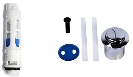 Roca Ah0003600R - Kit Mecanismo Descarga D1Dpar Recambio - Colleción De Baño - Porcelana - Mecanismos + - Kit G Doble Pulsador C P/Mec Desc D1D (Ah0002100R)