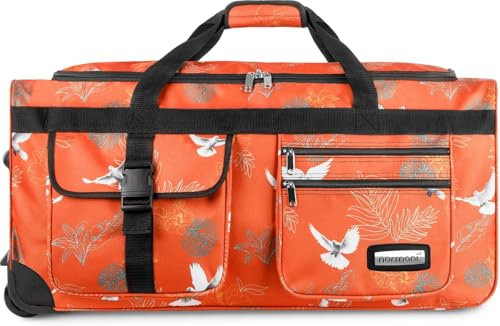 normani XXL Reisetasche Jumbo Big-Travel mit Rollen Farbe Pigeon