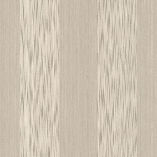 Profhome 956606-GU Textiltapet tyg utseende matt färg beige 5,33 m2
