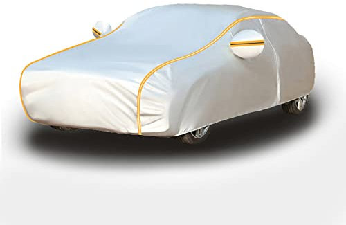 Autoabdeckung für Ford Focus II Estate Van 2004-2011 Auto Abdeckplane Wasserdicht Atmungsaktiv Vollgarage Staubdicht Autoabdeckung Outdoor(Color:SY,Size:)