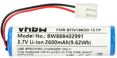 vhbw Akku kompatibel mit Leifheit Dry&Clean 51000, 51002, 51113, 51114 Home Cleaner Heimroboter (2600 mAh, 3,7 V, Li-Ion)