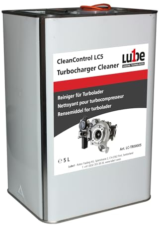 Lube1 CC Turbolader Reiniger 5 L I Motorreiniger nutzbar mit dem Lube1 CleanControl LC5 Motorreinigungsgerät I Effektive, schonende Reinigung des Turboladers