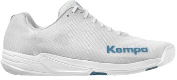 Kempa Femme Wing 2.0 Women Chaussures de Handball, Blanc/Aqua, 40.5 EU